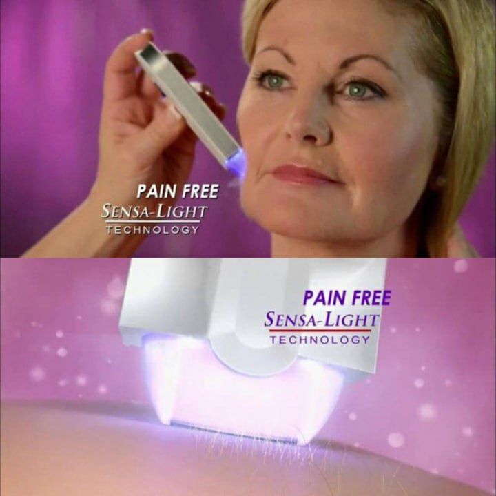 Rechargeable Women's Laser Painless Hair Removal Device (2024 New) Body Epilator Shaver