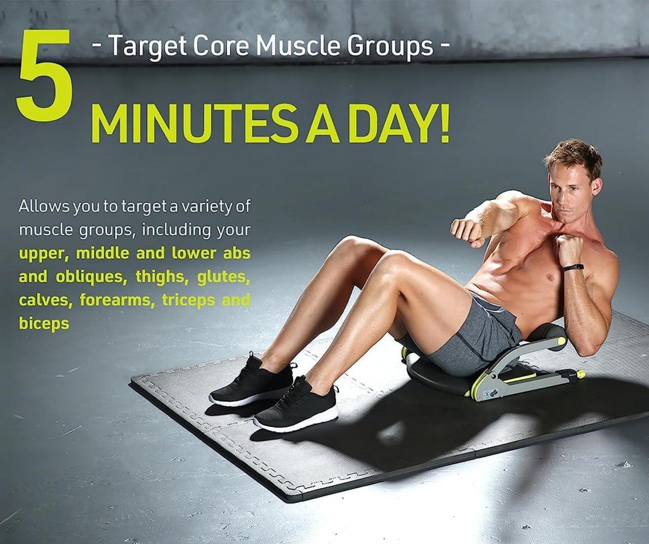 Smart Wonder - Core 6 In 1 abs Fitness Machine