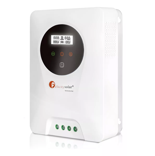 FELICITY High Quality MPPT LCD Solar Battery Charge Controller with 2 years Warranty