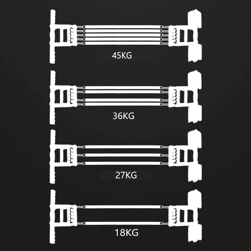 3 in 1 Chest Expander Puller Muscles Exercise Workout Resistance Spring Expander with Hand Grip and Pedal