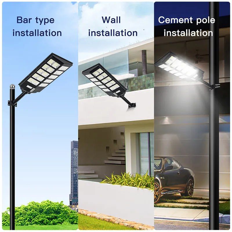 Remote Control LED Solar Street Light for Outdoor Use