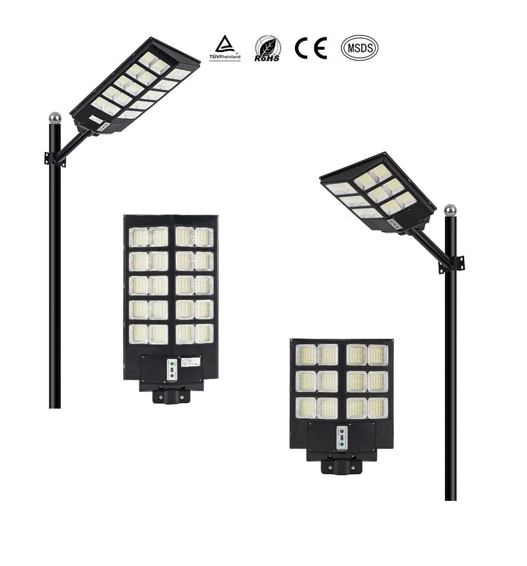 Remote Control LED Solar Street Light for Outdoor Use