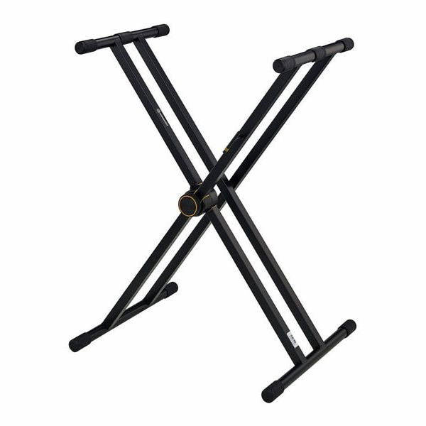 Premium Heavy Duty Piano & Keyboard Stand With Locking Double X Shape Stands