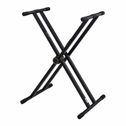 Premium Heavy Duty Piano & Keyboard Stand With Locking Double X Shape Stands