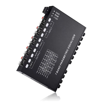 Professional 7 Band Car Audio Tuning Amplifier Parametric Equalizer
