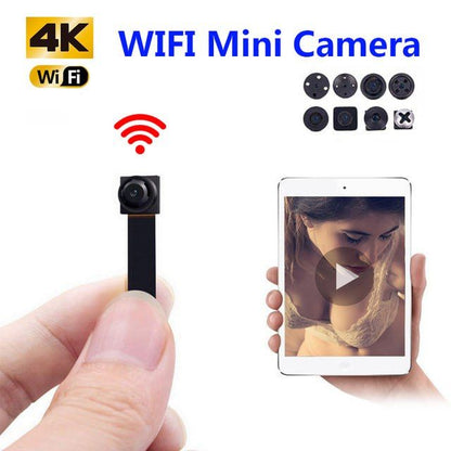 Hidden Mini HD 4K Portable Wifi IP Camera P2P Wireless Webcam Camcorder Video Recorder CCTV