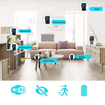 Hidden Mini HD 4K Portable Wifi IP Camera P2P Wireless Webcam Camcorder Video Recorder CCTV