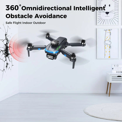 S118 Drone - Foldable RC Quadcopter with Brushless Motor and HD Camera | Aerial Photography Four Axis Aircraft Toy for Beginners, Kids & Outdoor