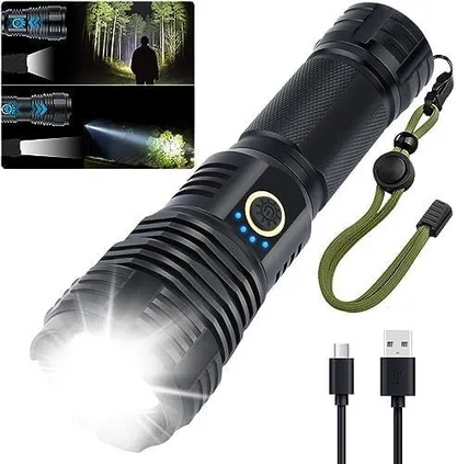 Rechargeable High Lumens LED Super Bright Waterproof Spotlight Floodlight