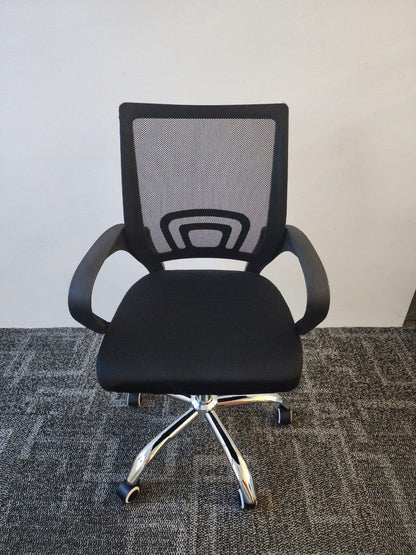 Comfort Ergonomic Height Adjustable Clerical Mesh Office Desk Chair with Lumbar Support Backrest