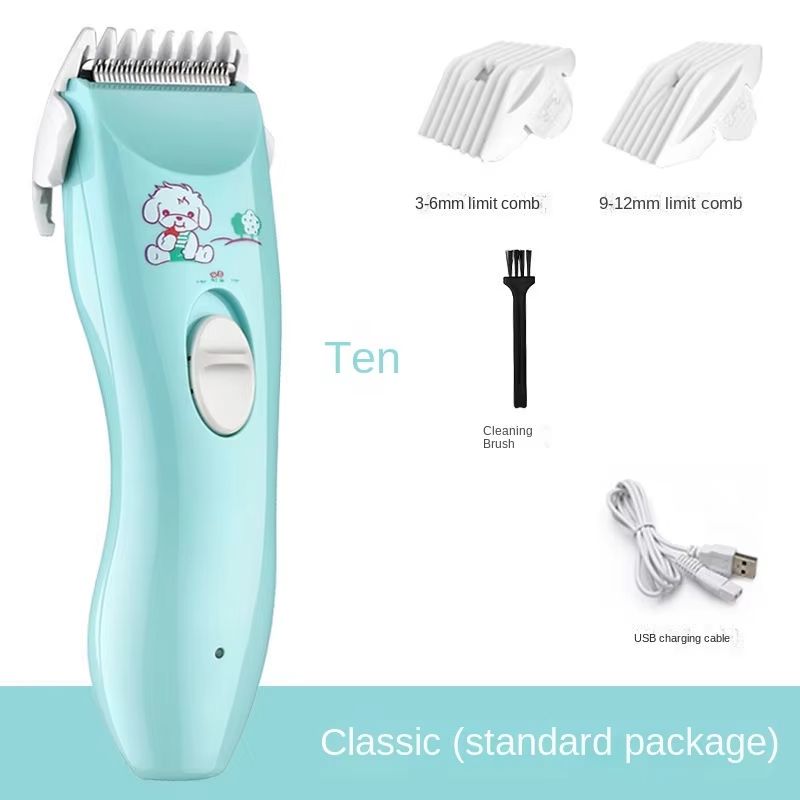 Silent Electric Baby Hair Clipper for Children, Kids & Women Shaving