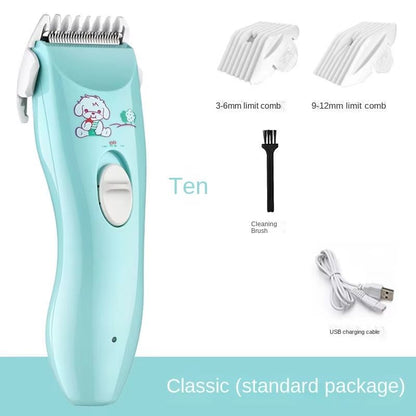 Silent Electric Baby Hair Clipper for Children, Kids & Women Shaving