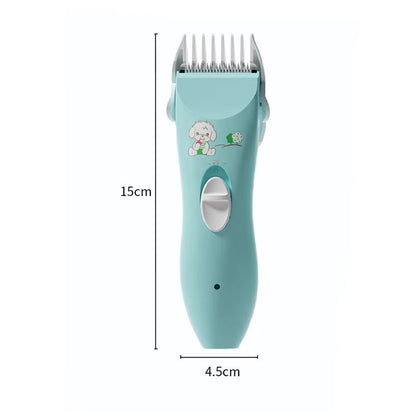 Silent Electric Baby Hair Clipper for Children, Kids & Women Shaving