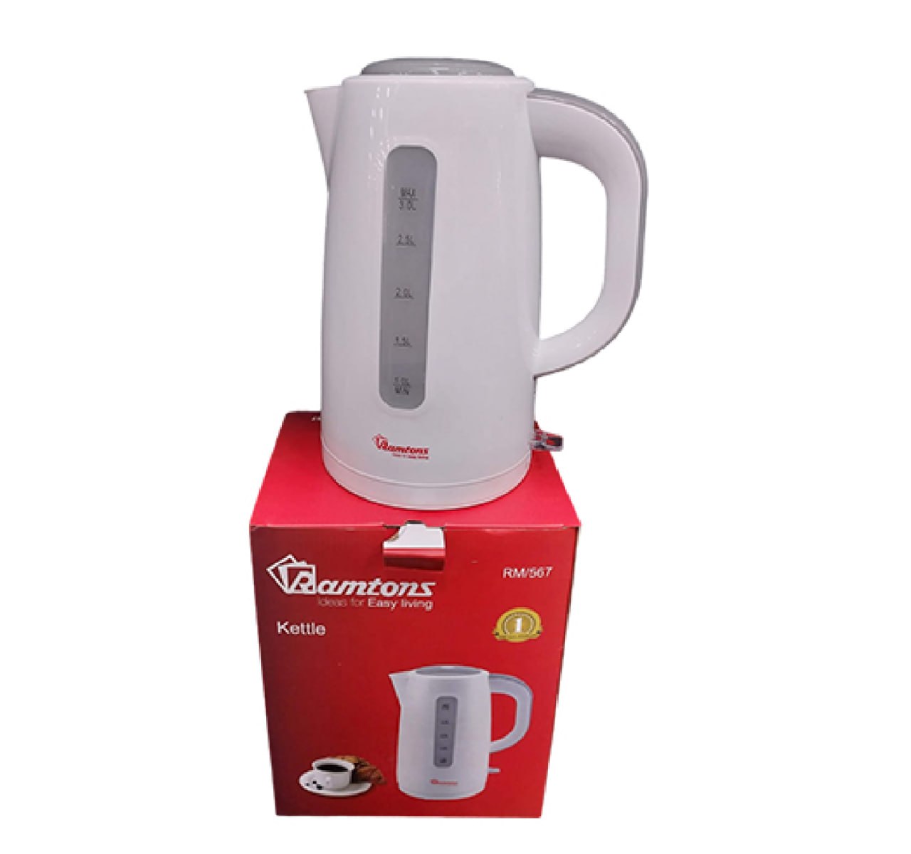 Ramtons stainless steel, 2 Burner Gas Cooker with 1 Year Warranty