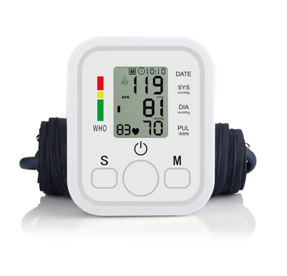 Upper Arm Blood Pressure Monitor Machine for Home Use