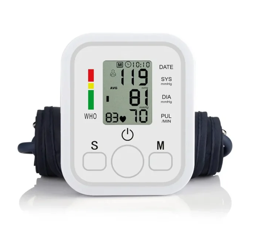 Upper Arm Blood Pressure Monitor Machine for Home Use