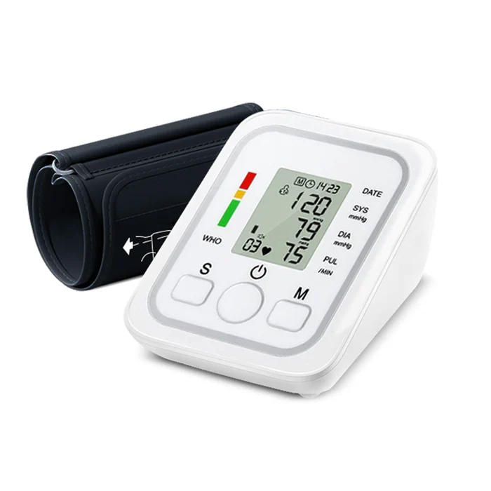 Upper Arm Blood Pressure Monitor Machine for Home Use