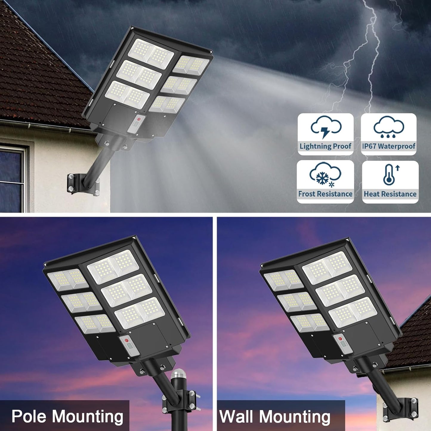 Premium Solar Street Light Security LED Lamp for Outdoor Security
