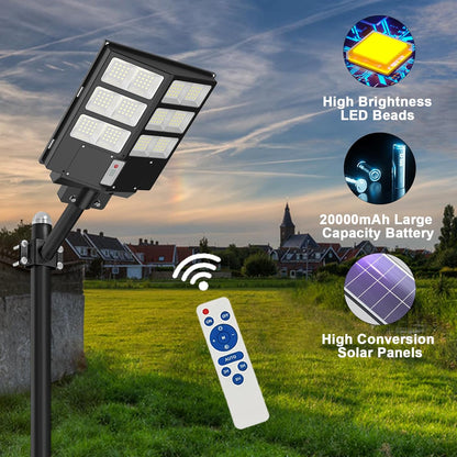 Premium Solar Street Light Security LED Lamp for Outdoor Security