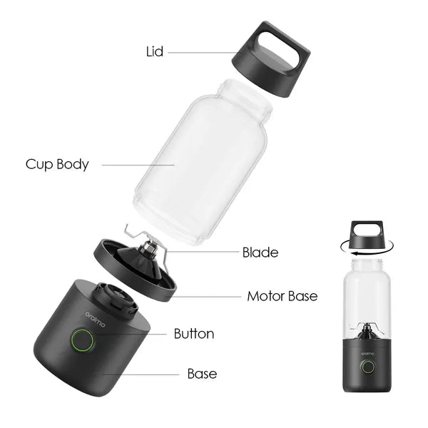 oraimo SmartBlender Go 500ML Portable Blender