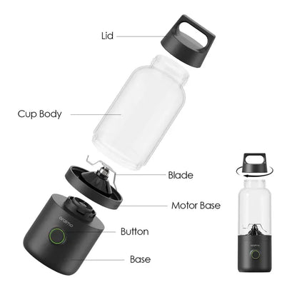 oraimo SmartBlender Go 500ML Portable Blender