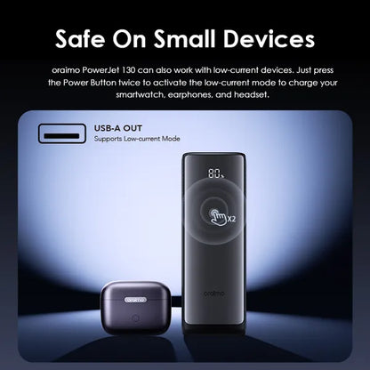 oraimo PowerJet 130 27600mAh 130W Power Bank