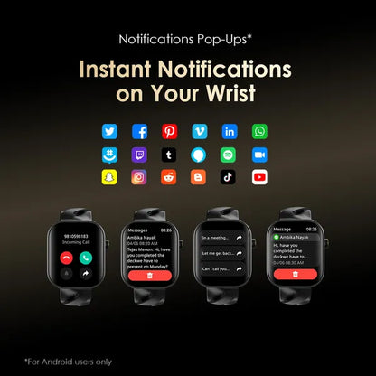 oraimo Watch Pro AM 1.85″ AMOLED IP68 Smart Watch
