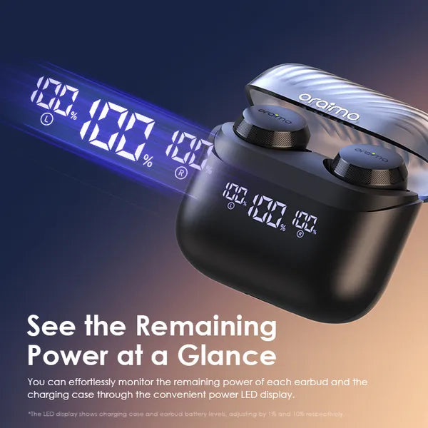 oraimo AirBuds 4 ENC True Wireless Earbuds
