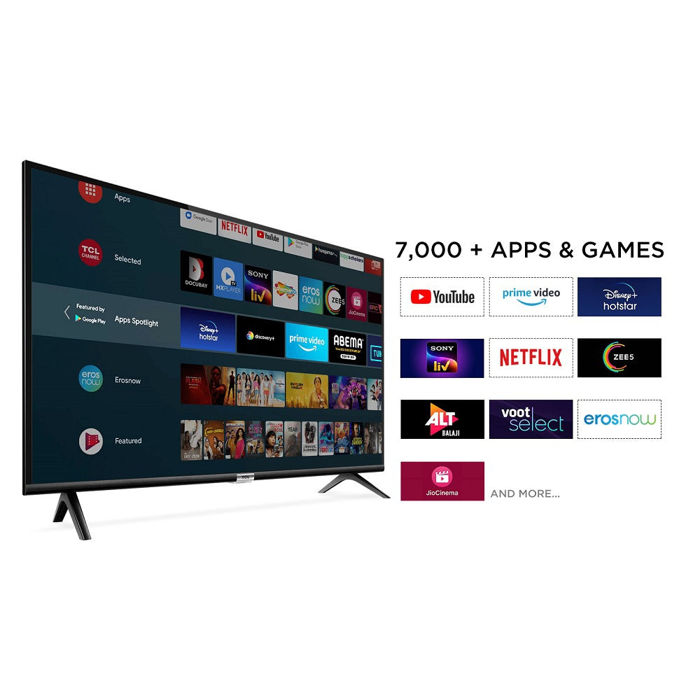 TCL 32 Inch HD Android Smart TV with 2 Yrs Warranty