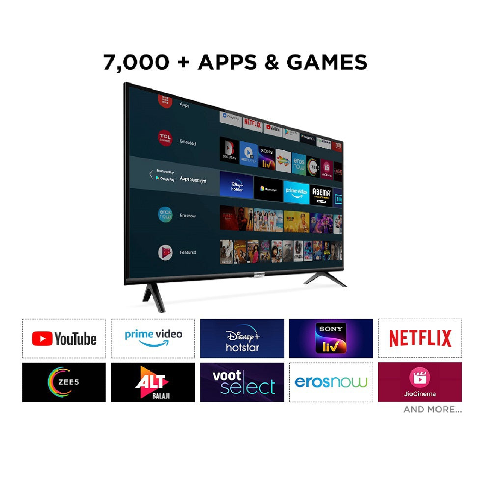 TCL 32 Inch HD Android Smart TV with 2 Yrs Warranty