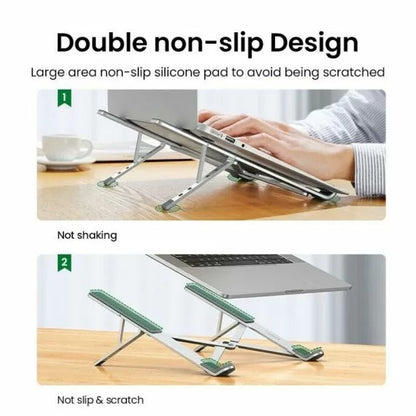 UGREEN Adjustable Multi-Functional Laptop, Tablet, Phone and Book Aluminium Stand (LP451)