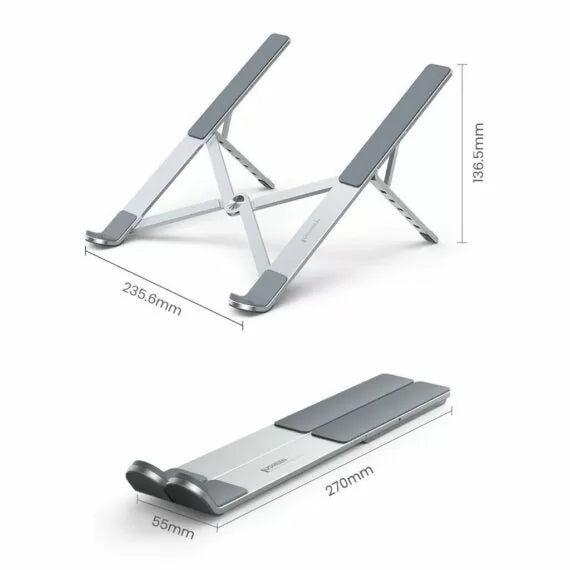 UGREEN Adjustable Multi-Functional Laptop, Tablet, Phone and Book Aluminium Stand (LP451)