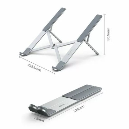 UGREEN Adjustable Multi-Functional Laptop, Tablet, Phone and Book Aluminium Stand (LP451)