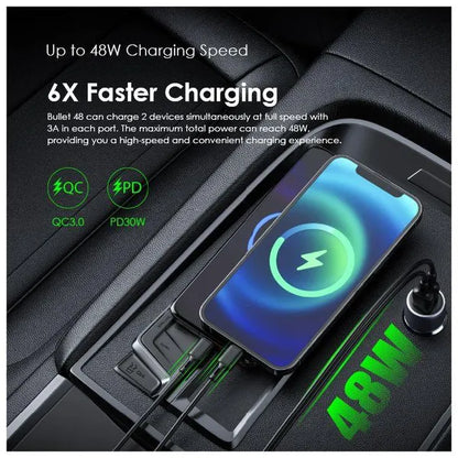 oraimo Bullet 48W Car Charger