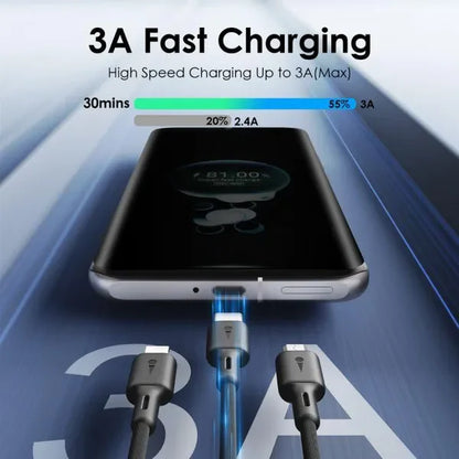 oraimo Highway 15.5W Car Charger & LED light ring