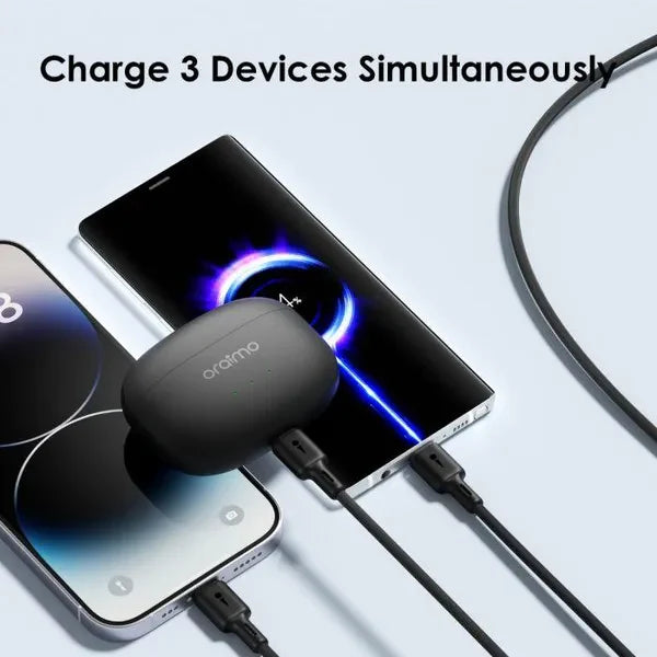 oraimo Highway 15.5W Car Charger & LED light ring