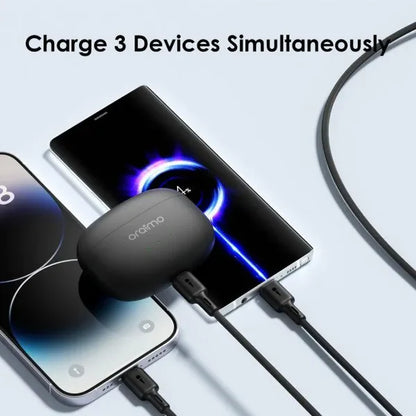oraimo Highway 15.5W Car Charger & LED light ring