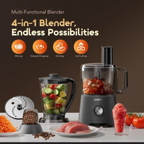 oraimo OmniBlend 1500W 4-In-1 Multifunctional Blender