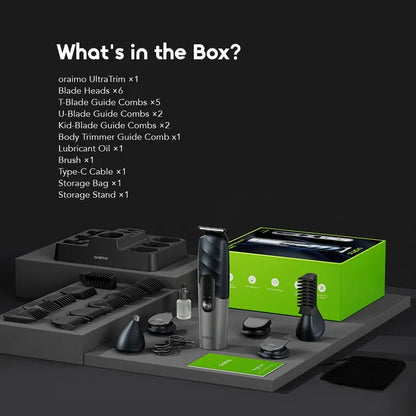 oraimo UltraTrim 16-In-1 Complete Family Grooming Kit