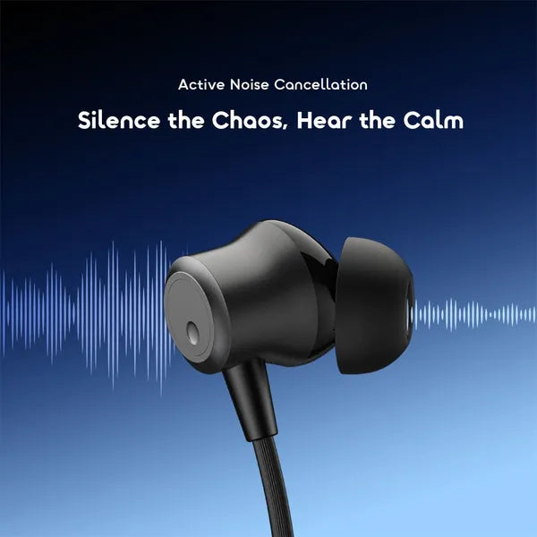 oraimo Necklace 5 30dB Noise Cancellation & Call Vibration Earphones