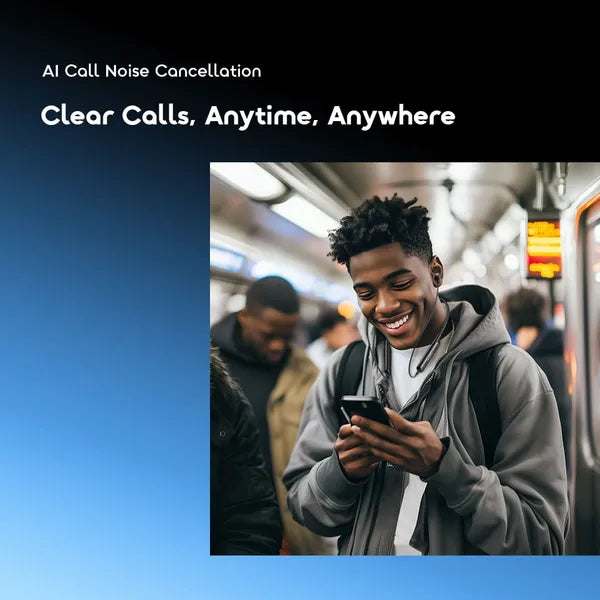 oraimo Necklace 5 30dB Noise Cancellation & Call Vibration Earphones