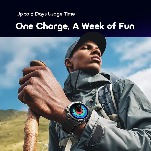 oraimo Watch Nova RV 1.39" HD Video Watch Faces IP68 Smart Watch