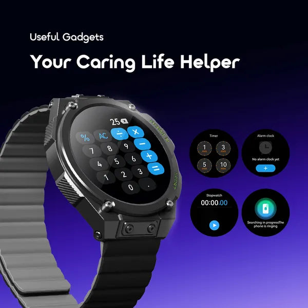 oraimo Watch Nova RV 1.39" HD Video Watch Faces IP68 Smart Watch