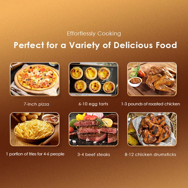 oraimo SmartAirFryer 1500W Cooking Visible Smart Air Fryer