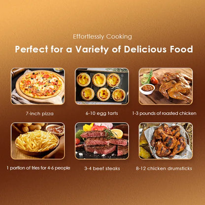 oraimo SmartAirFryer 1500W Cooking Visible Smart Air Fryer