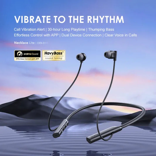 oraimo Necklace Lite Call Vibration Wireless Headphones