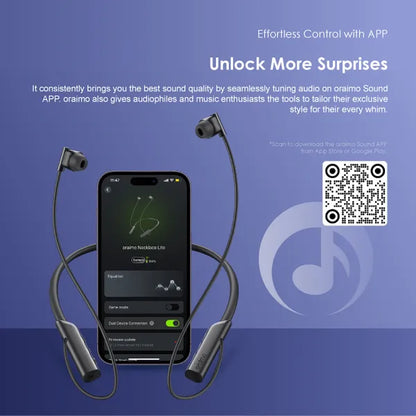 oraimo Necklace Lite Call Vibration Wireless Headphones
