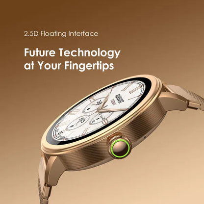 oraimo Watch Muse 1.32” AMOLED IP68 Smart Watch - Rose Gold