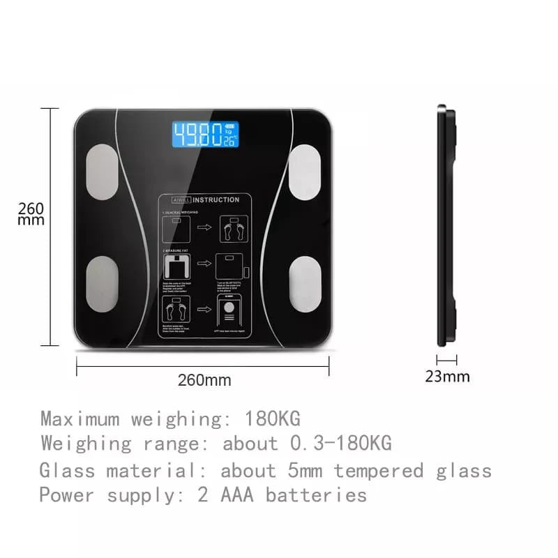 BMI Smart Digital Personal Weight Scale