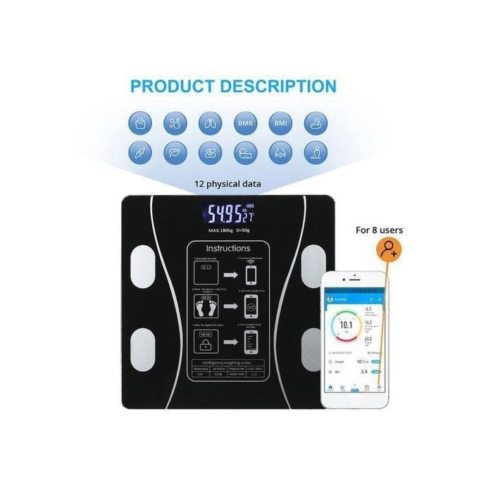 BMI Smart Digital Personal Weight Scale